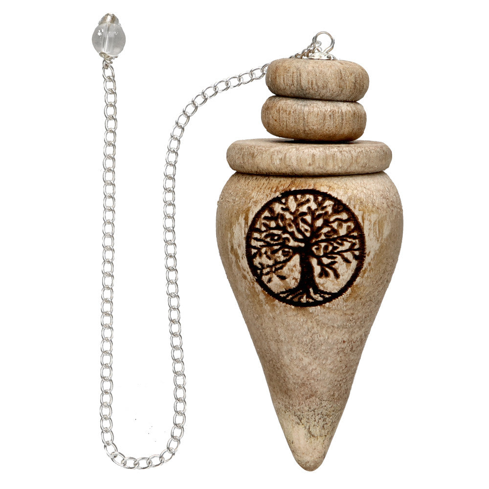 Pendul Karnak din lemn – Tree of Life, 7 cm
