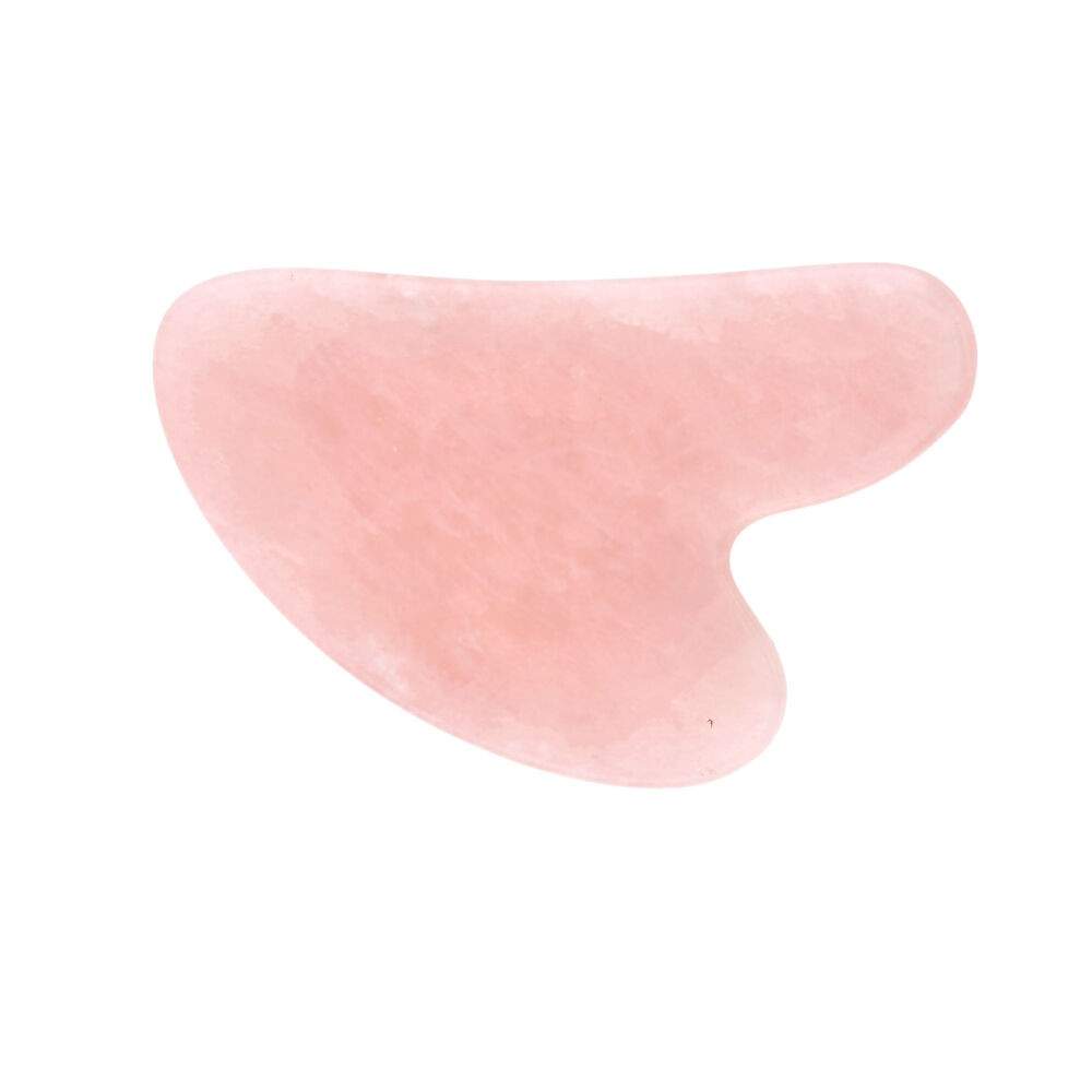 Piatra Gua Sha cuart roz