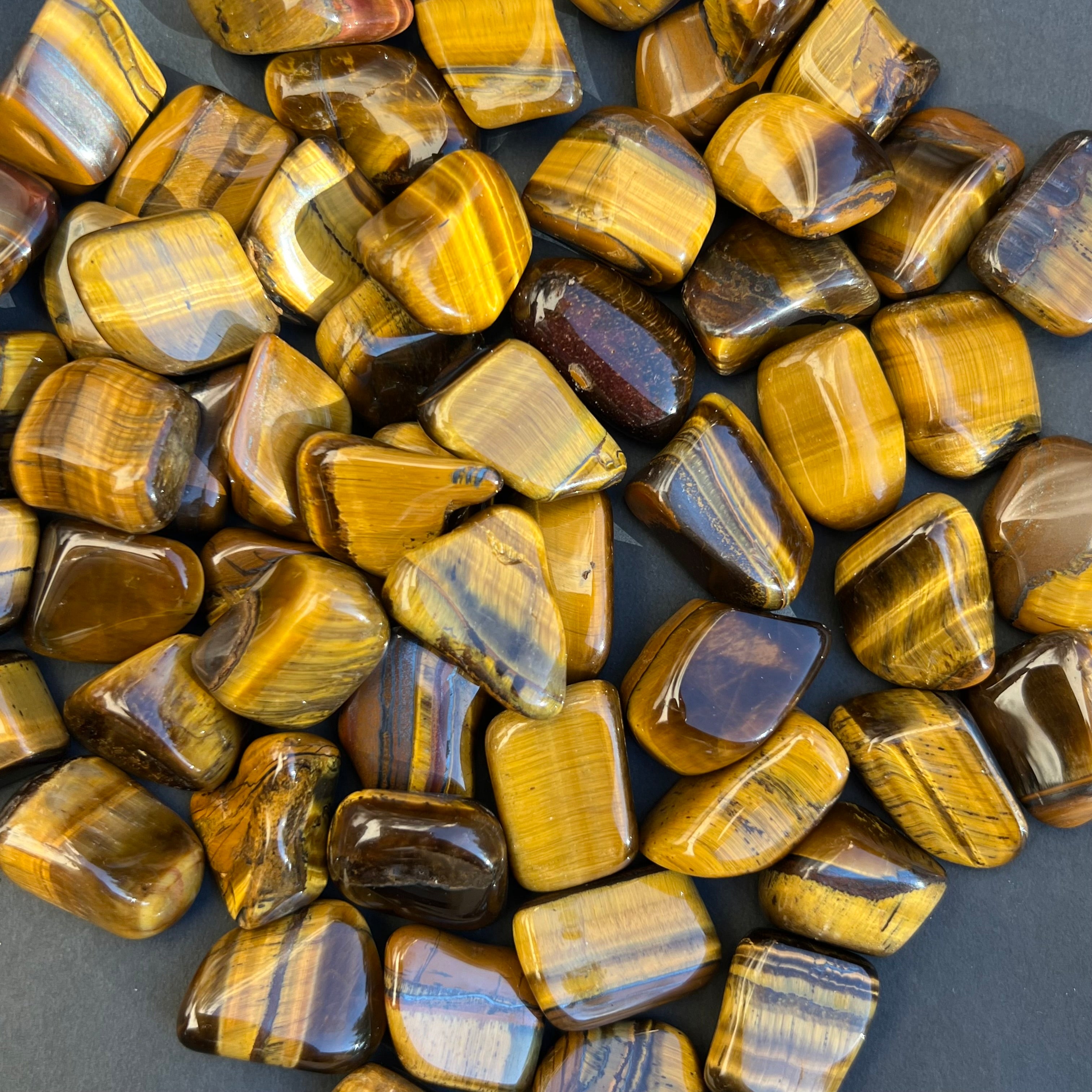 Piatra rulata ochi de tigru mini