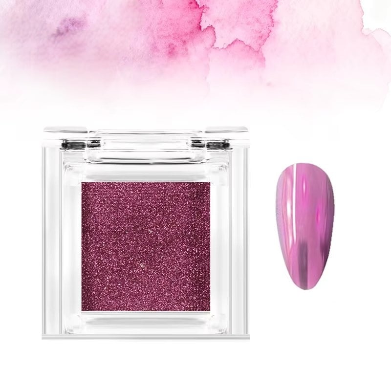 Pigment unghii mirror Marquise, PIGM04, Roz - poza 1