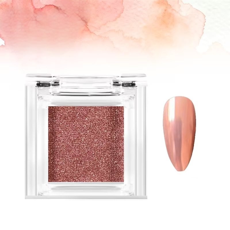 Pigment unghii mirror Marquise, PIGM05, Rose gold - poza 1
