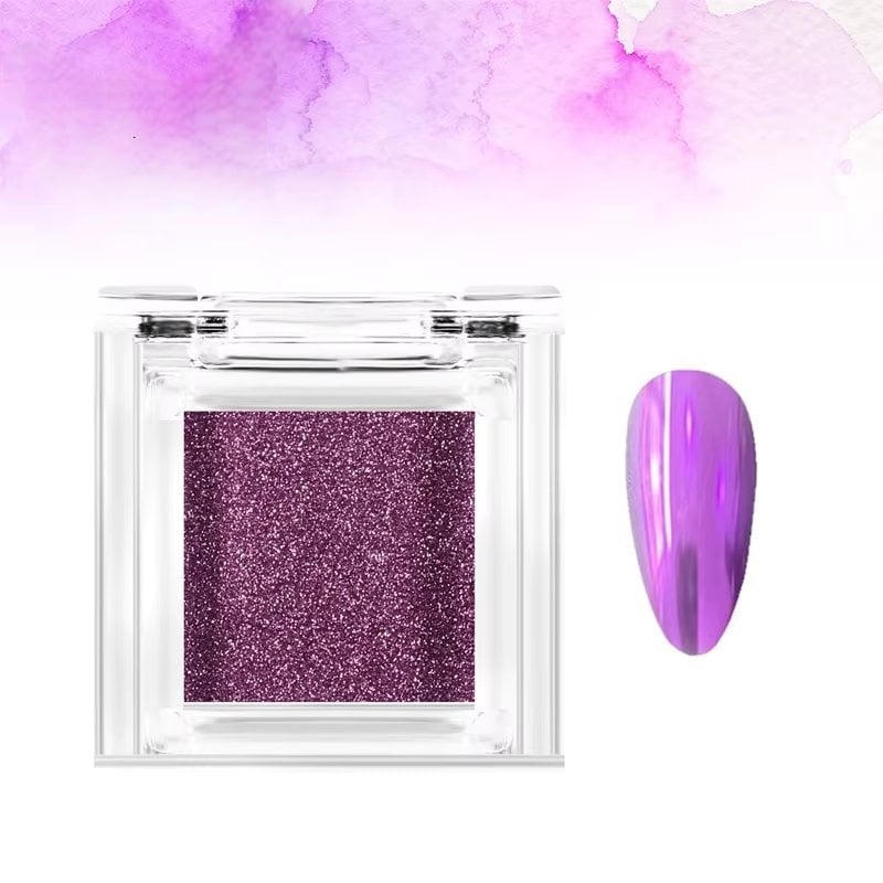Pigment unghii mirror Marquise, PIGM06, Mov - poza 1