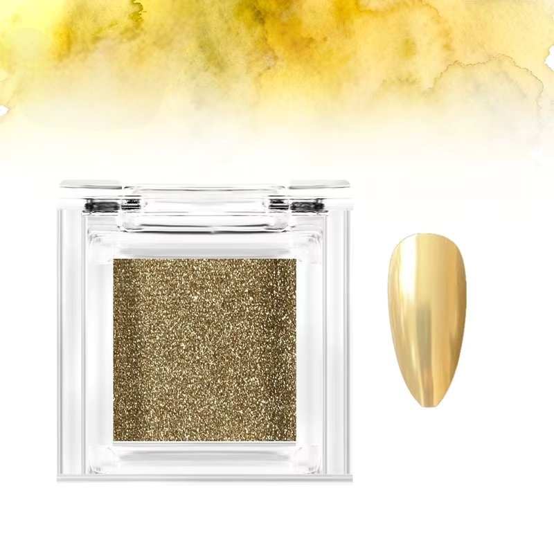 Pigment unghii mirror Marquise, PIGM07, Galben