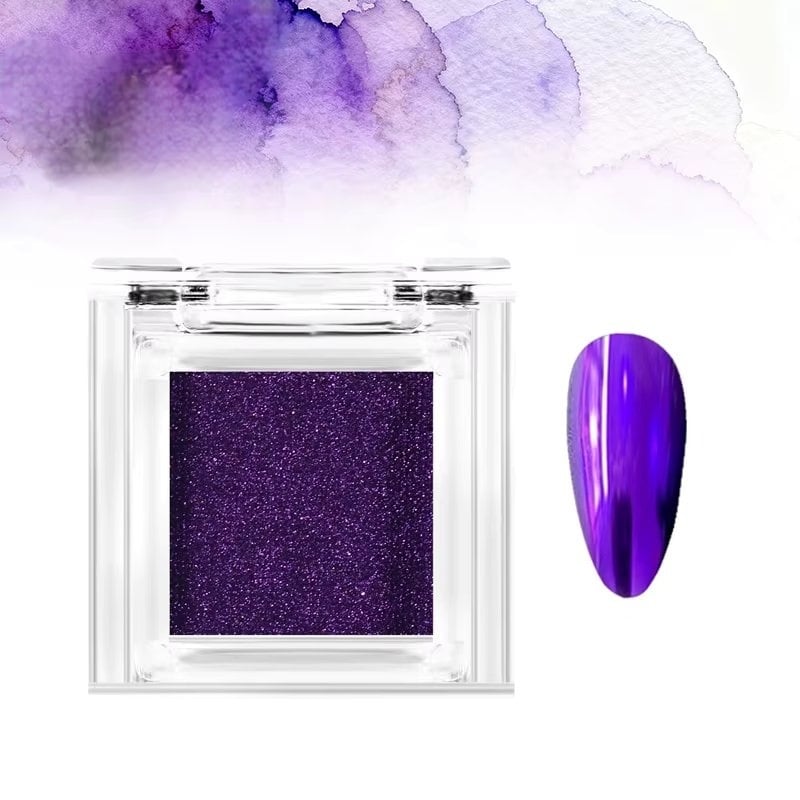 Pigment unghii mirror Marquise, PIGM09, Mov - poza 1