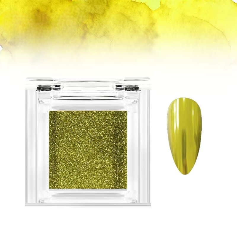Pigment unghii mirror Marquise, PIGM13, Verde