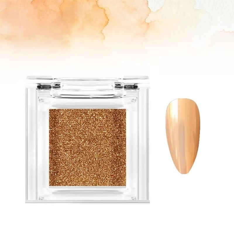 Pigment unghii mirror Marquise, PIGM14, Bej - poza 1