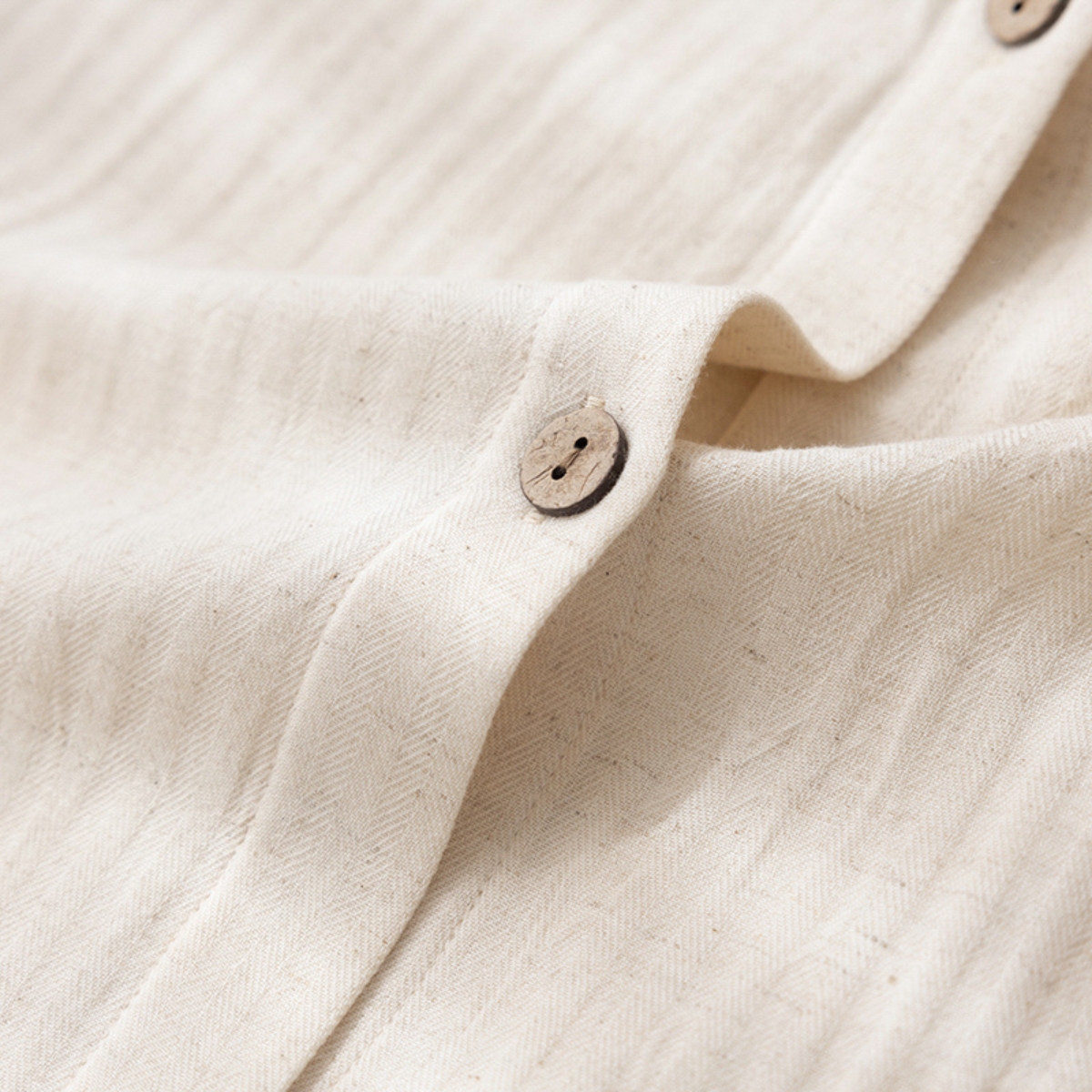 Pijama dama "Pure Comfort" din doua piese, PJ018, Bej - poza 3