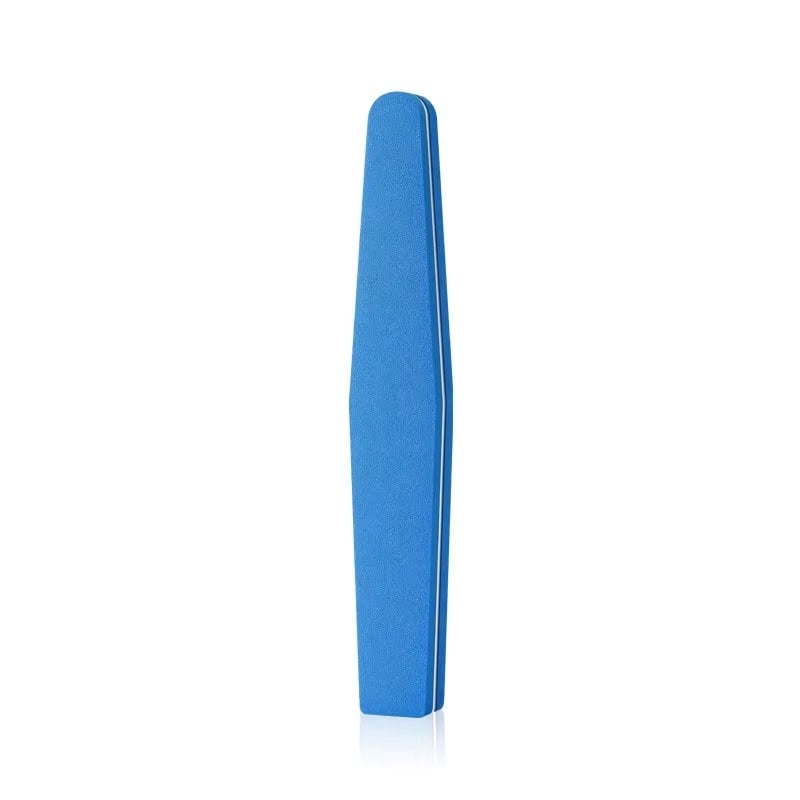 Pila buffer unghii Marquise, BUFF13, Albastru, granulatie 100/180 - poza 1