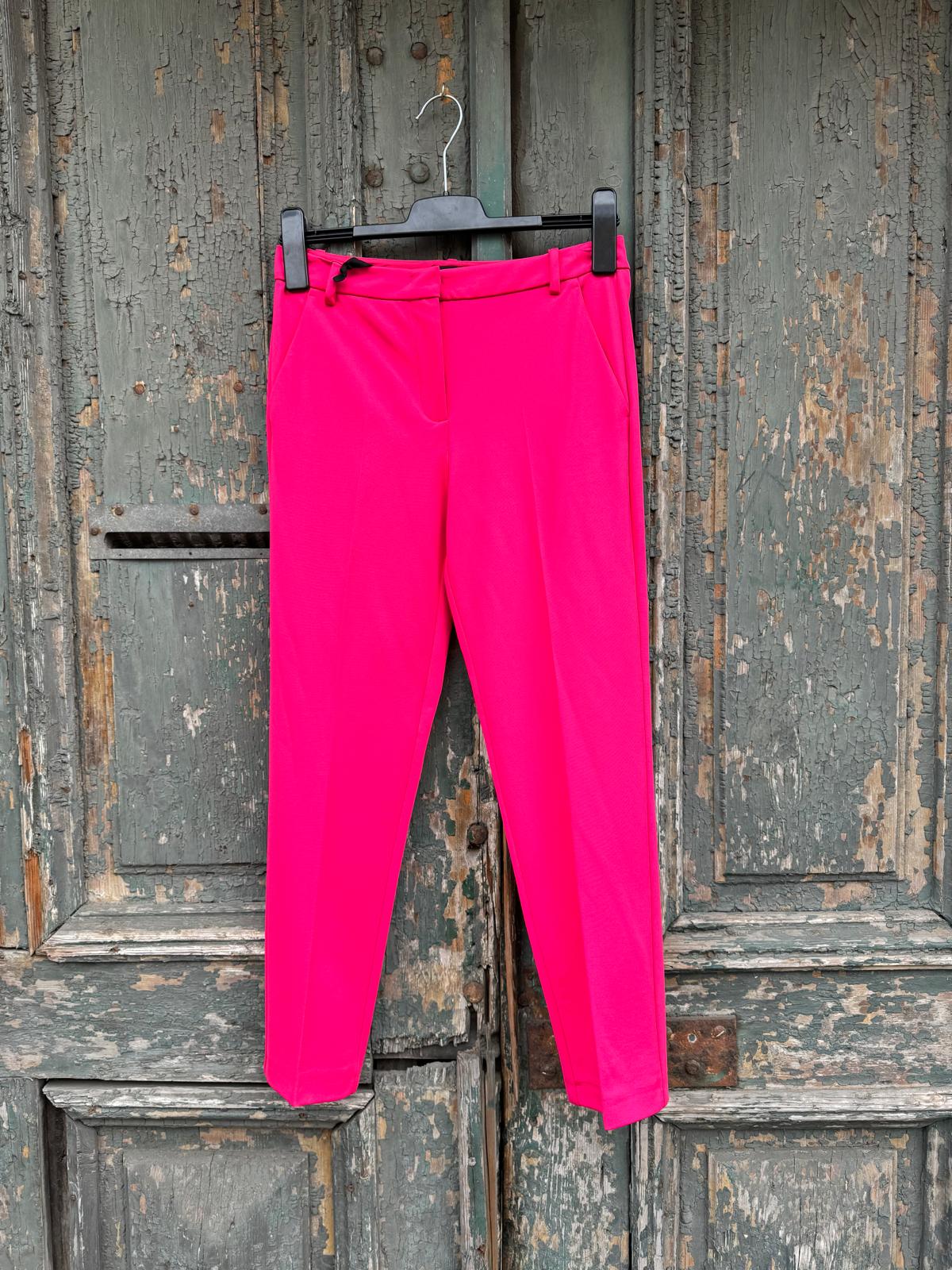 PINKO - Pantaloni roz din stofă - 38 IT
