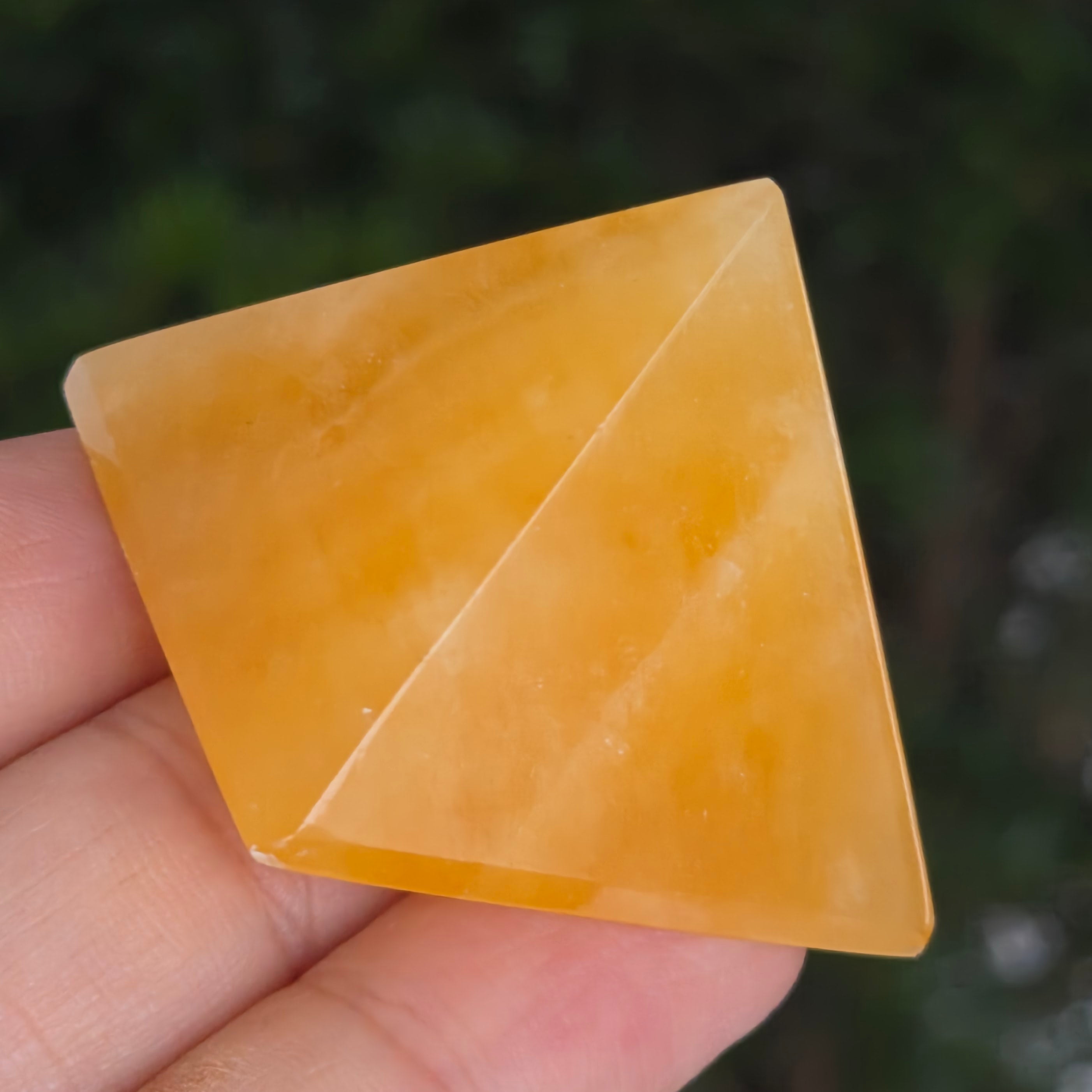 Piramida calcit portocaliu