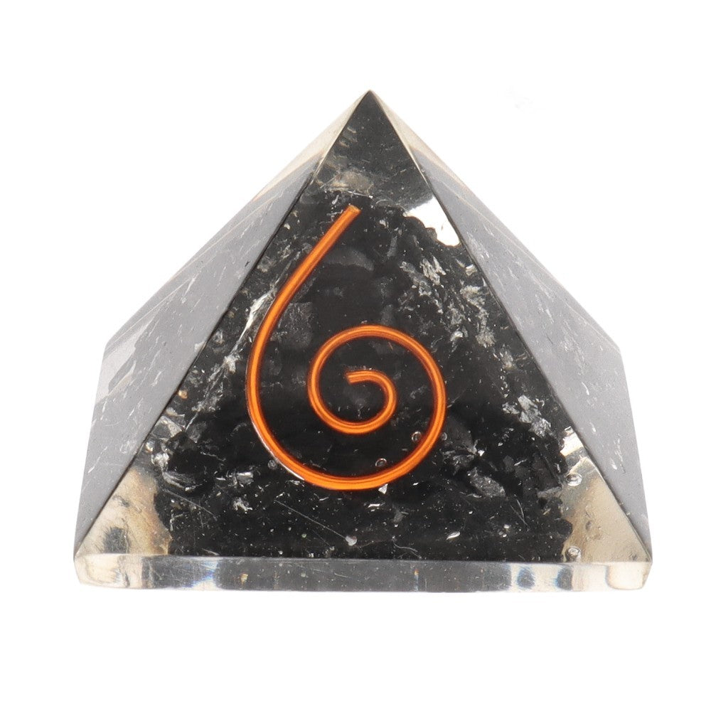 Piramida shungit in rasina 3 cm