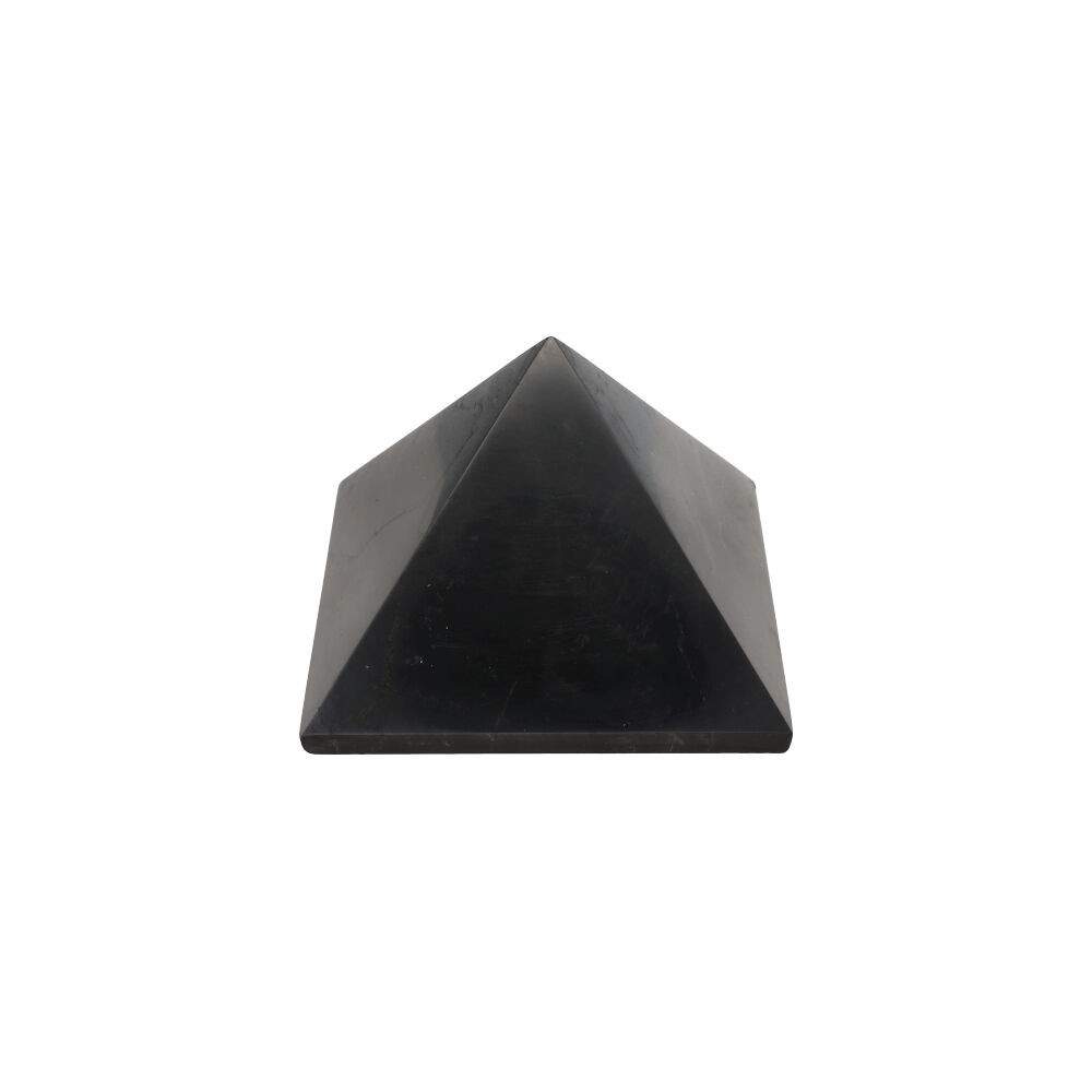 Piramida shungit polisat 7x7 cm