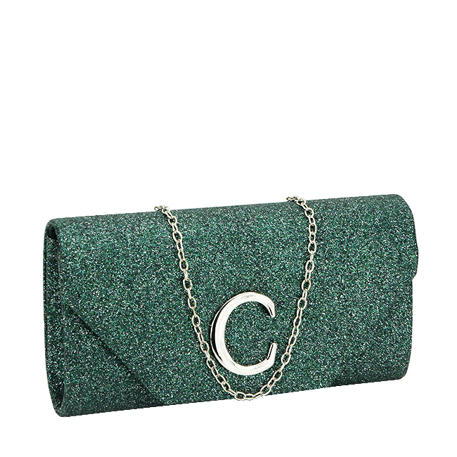 Plic verde cu sclipici BXQ5026 07