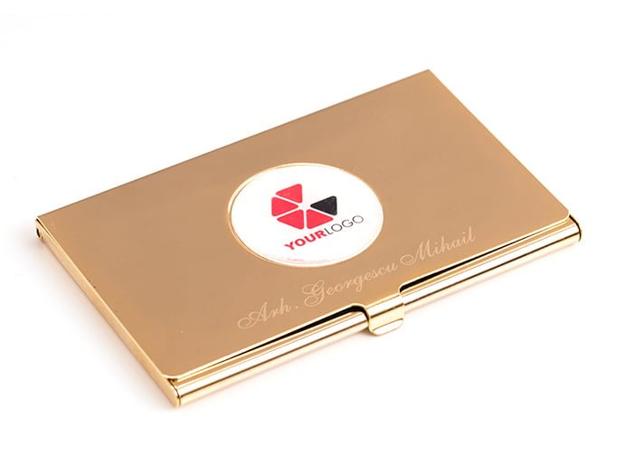 Port carti de vizita personalizat gravat