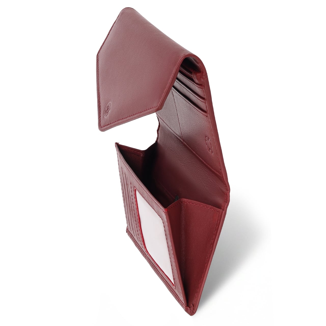 Portofel dama Marquise, Zendaya PT1453, piele naturala, Bordo - poza 3