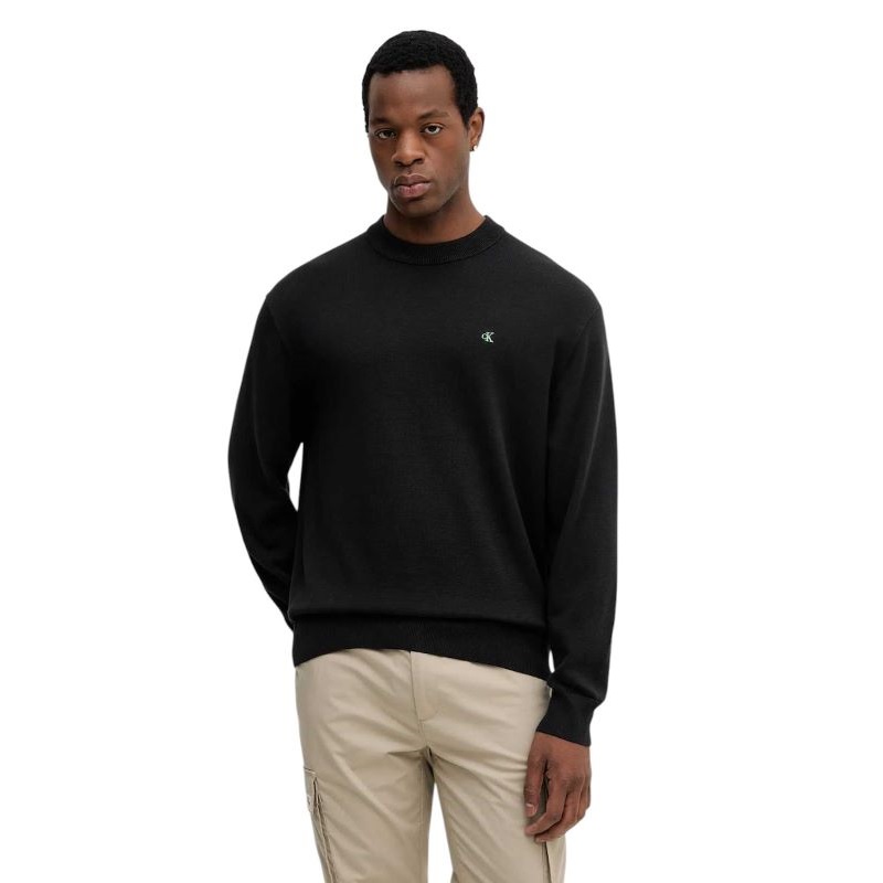 Pulover Calvin Klein LS EZ COTTON CREWNKSWEATER 12GG - poza 1