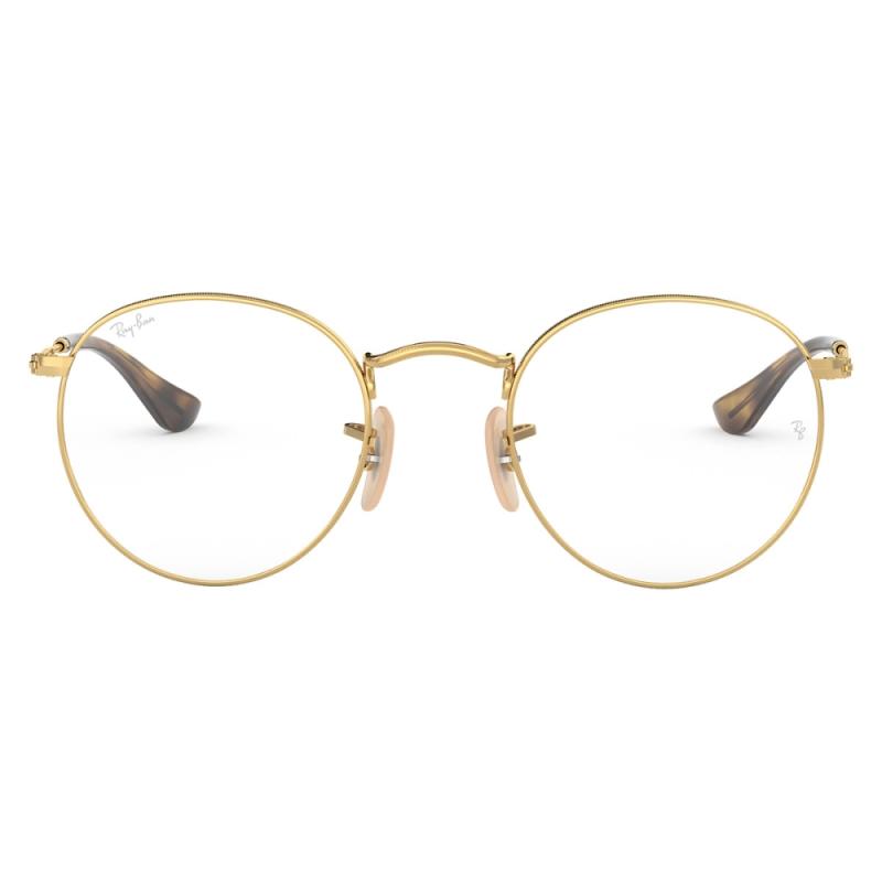 Ray-Ban RX3447V 2500 53 ROUND METAL