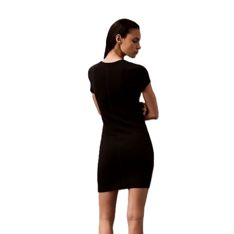 Rochie Calvin Klein SS CTN CNTR 1X1 RB S - poza 2
