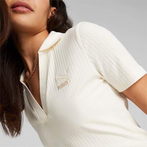 Rochie femei Puma Classics Ribbed V-Collar 53805699 - poza 4