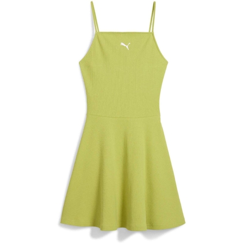Rochie femei Puma Wardrobe Ess Ribbed Flared Short Dress P 63074335 - poza 4