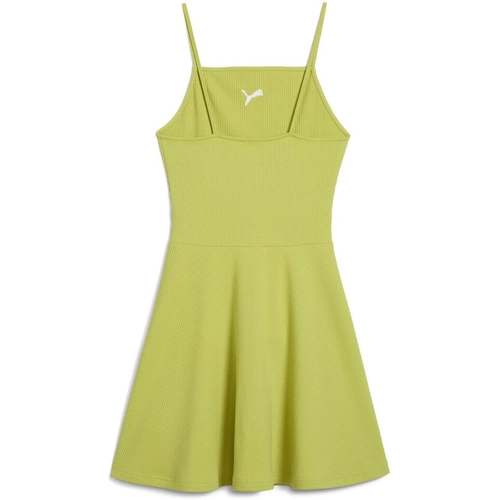 Rochie femei Puma Wardrobe Ess Ribbed Flared Short Dress P 63074335 - poza 5