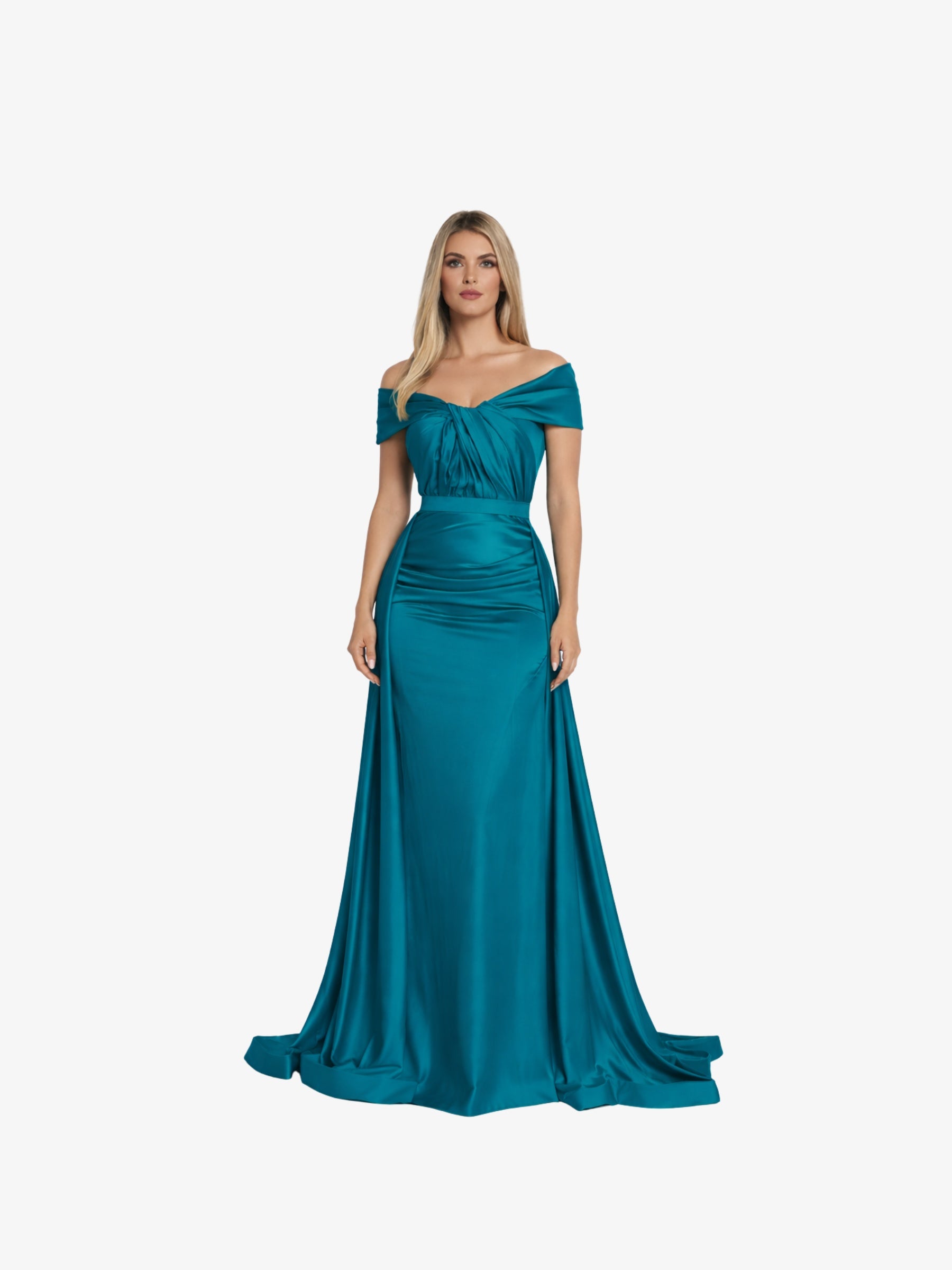 Rochie Lunga "Danely", Turcoaz - M