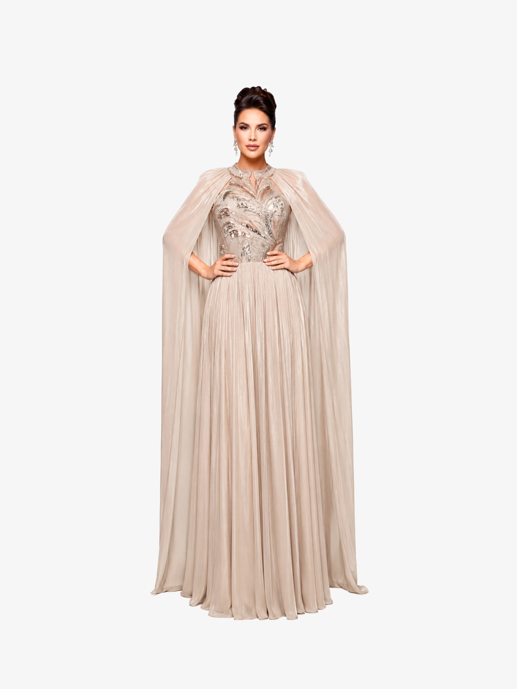 Rochie Lunga “Elisabeth”, Ivory - XL