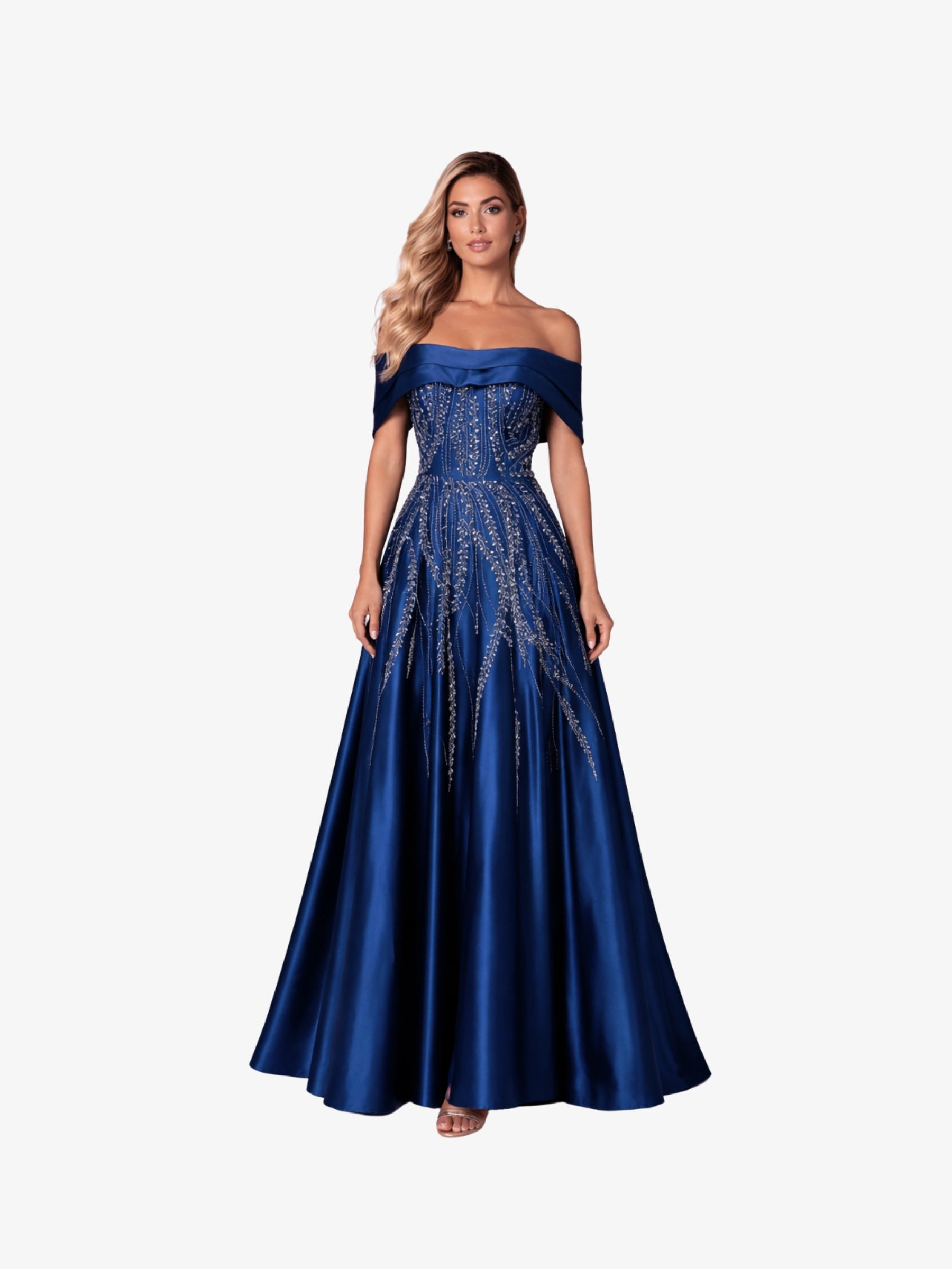 Rochie Lunga "Tamina" Albastra - L