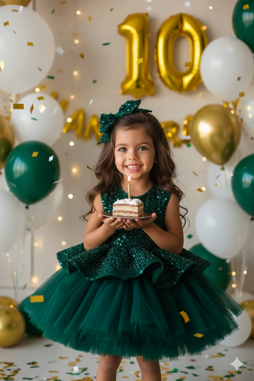 Rochie rosie eleganta pentru fete, din dantela cu perle si paiete - Candy