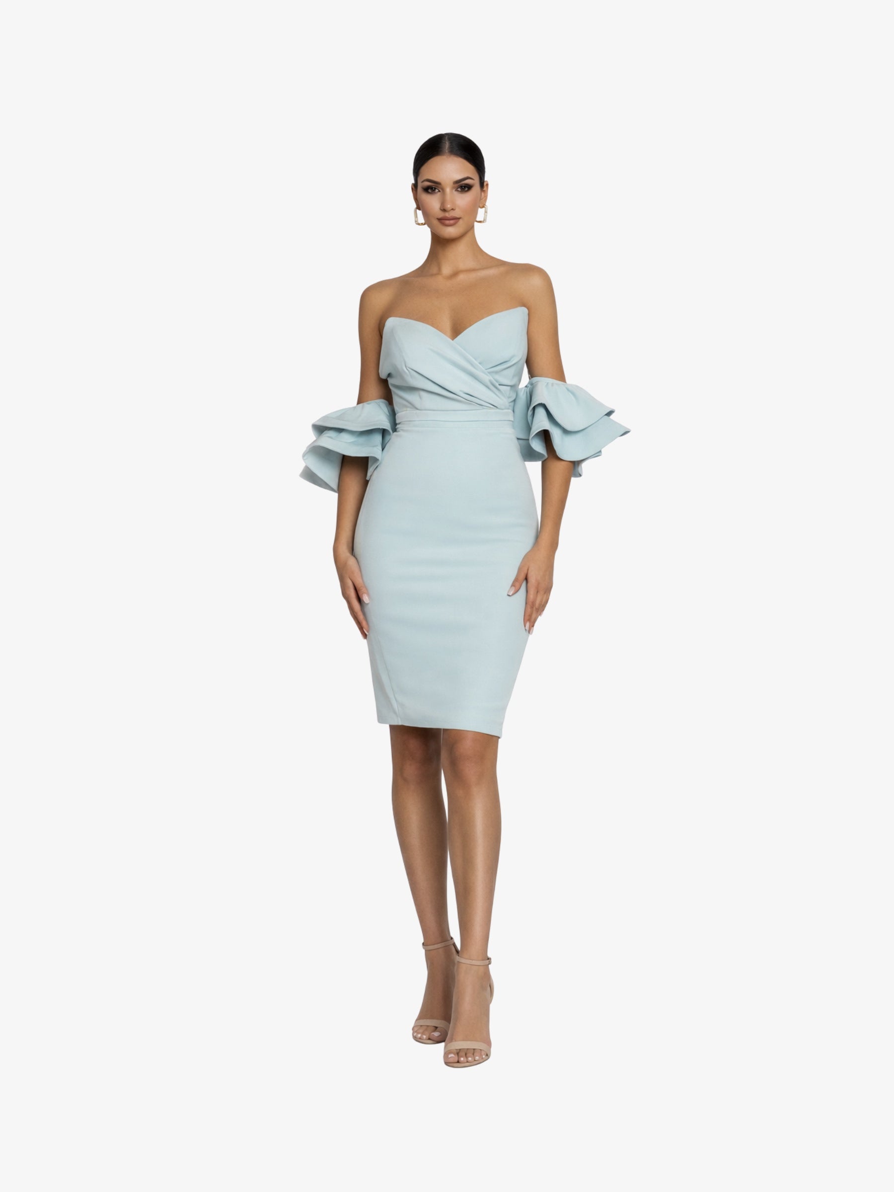 Rochie Scurta “Catinka”, Albastru - S