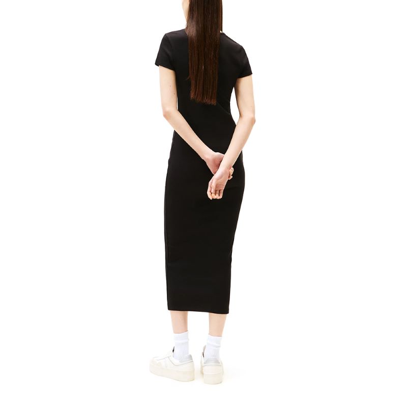 Rochie Tommy Hilfiger TJW BADGE RIB MIDI DRESS EXT - poza 2