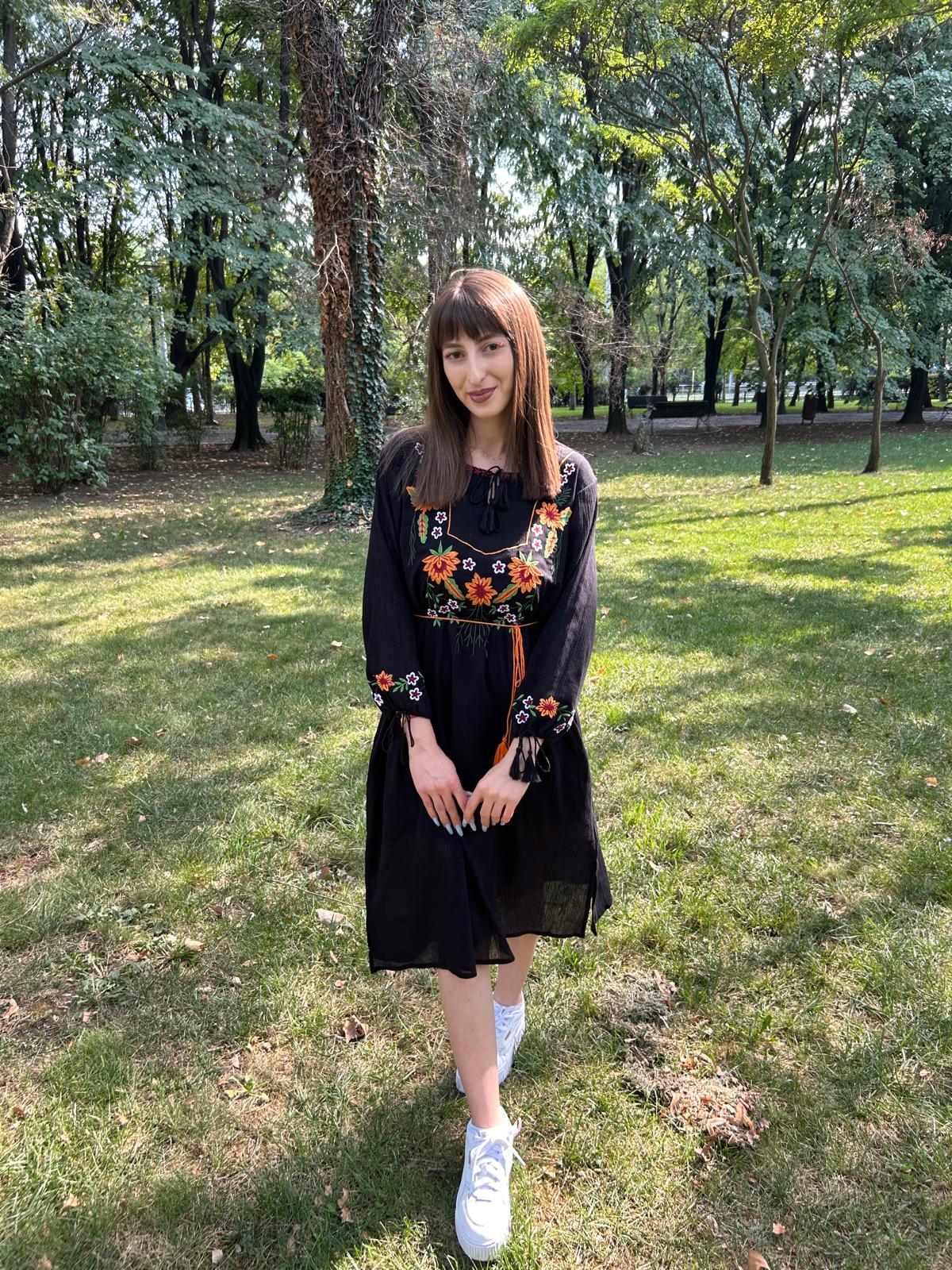 Rochie tradițională femei TM1416 *amurg* - XXL