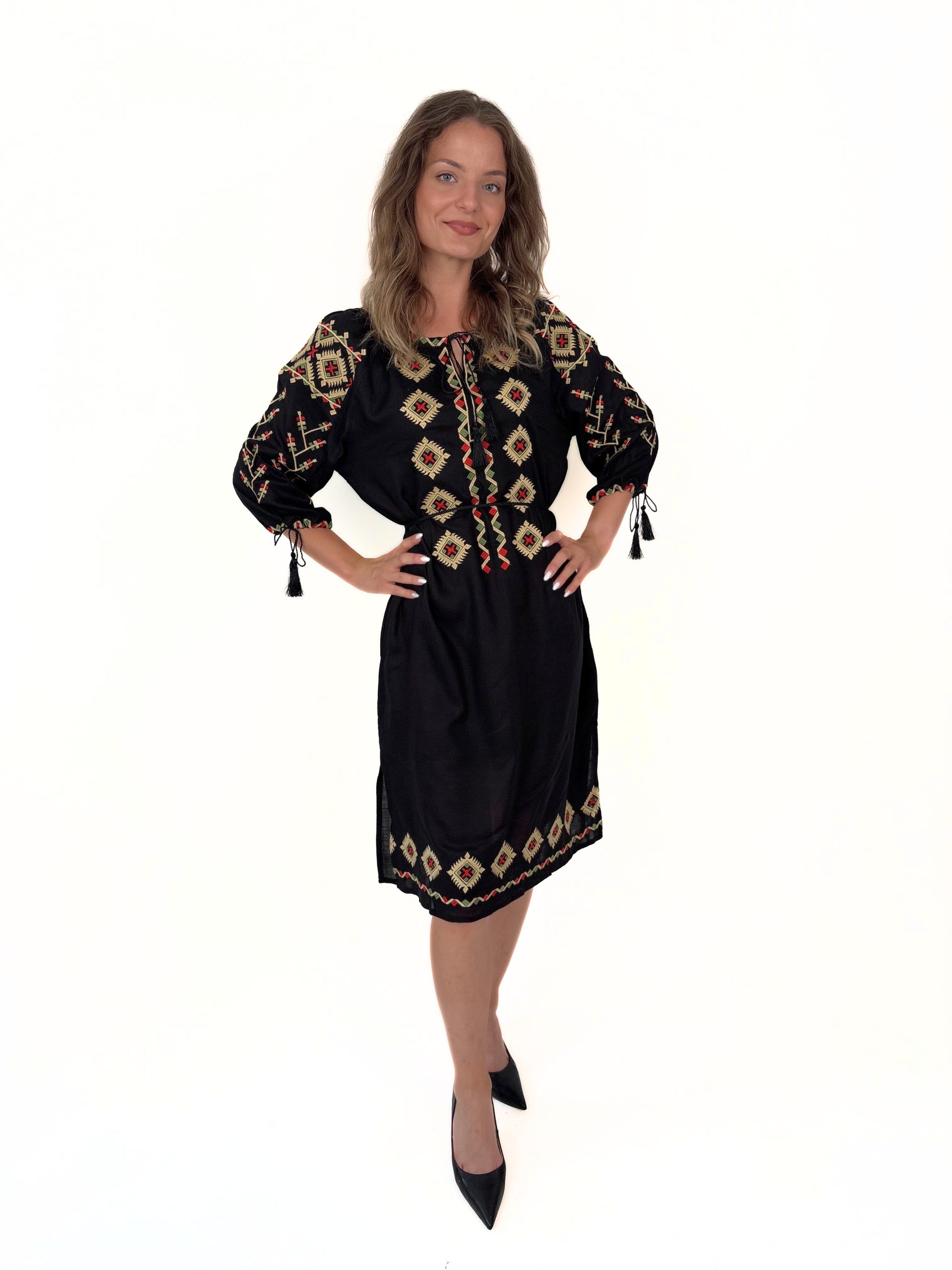 Rochie tradițională femei TM2076 -amurg- - XXL