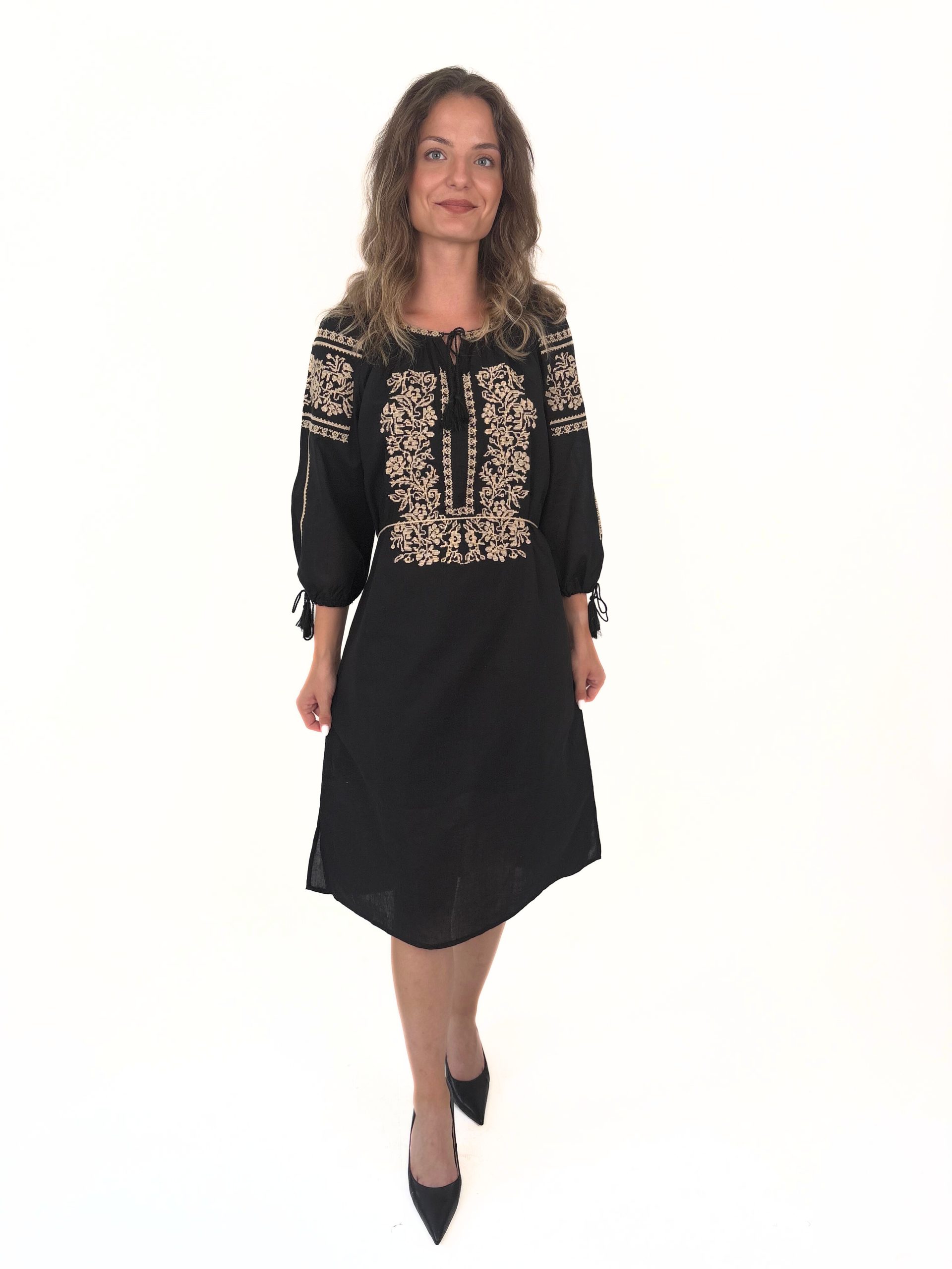 Rochie tradițională femei TM2078 *amurg* - S