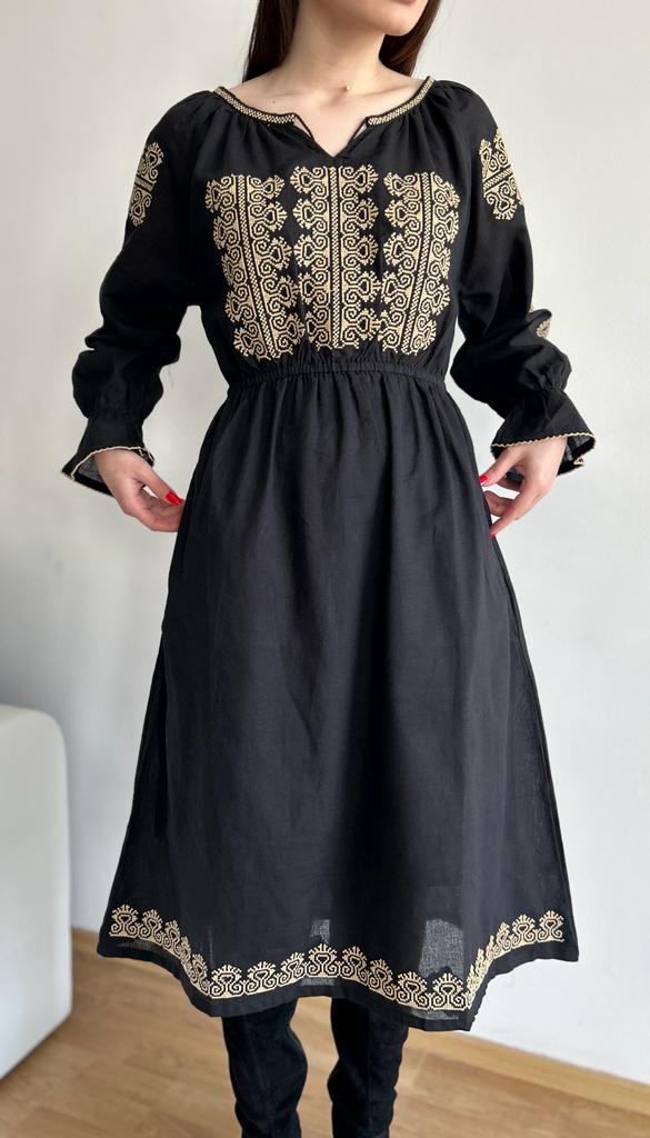 Rochie tradițională femei TM217 amurg - S