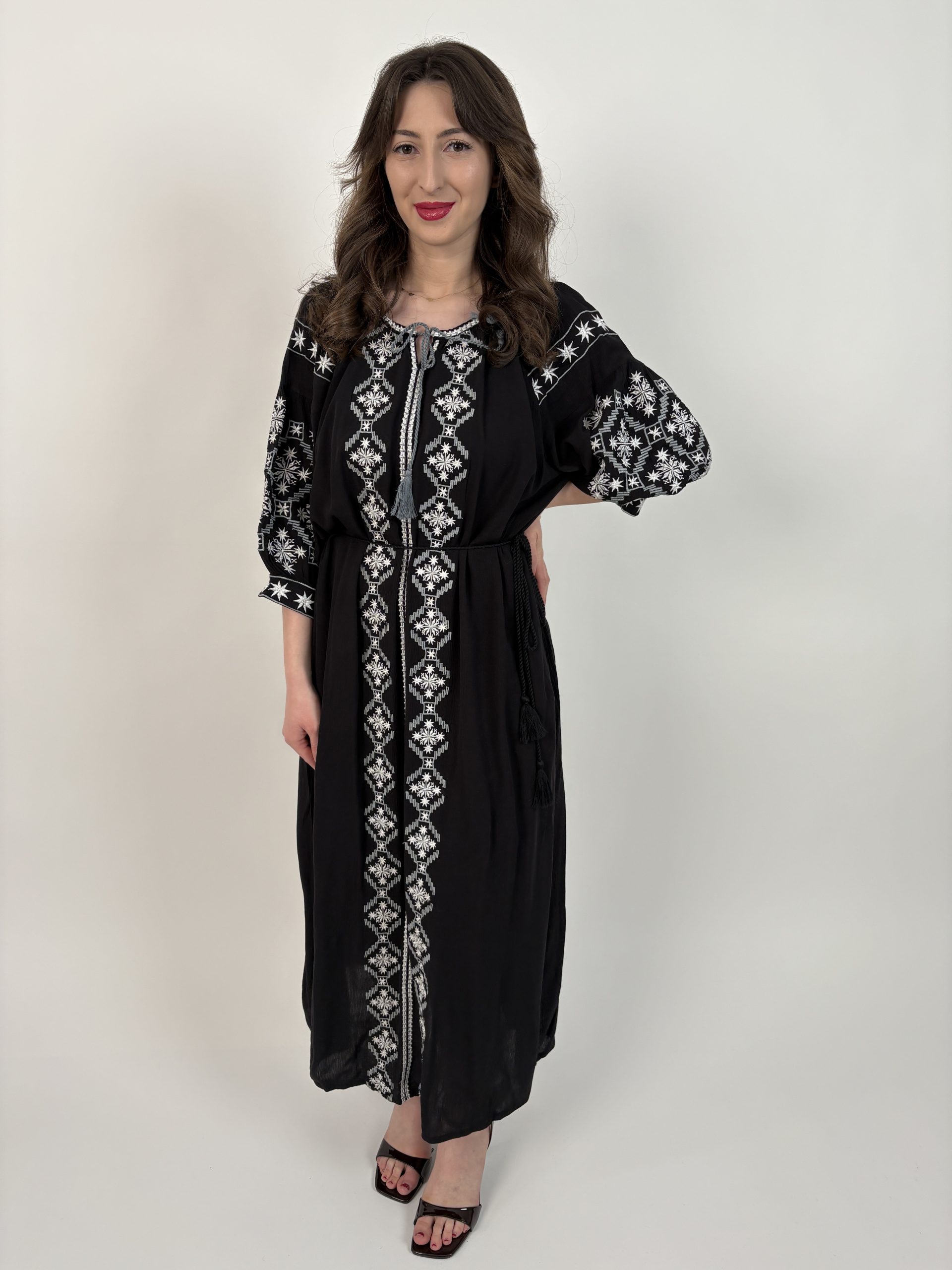 Rochie tradițională femei TM2217 *amurg* - S