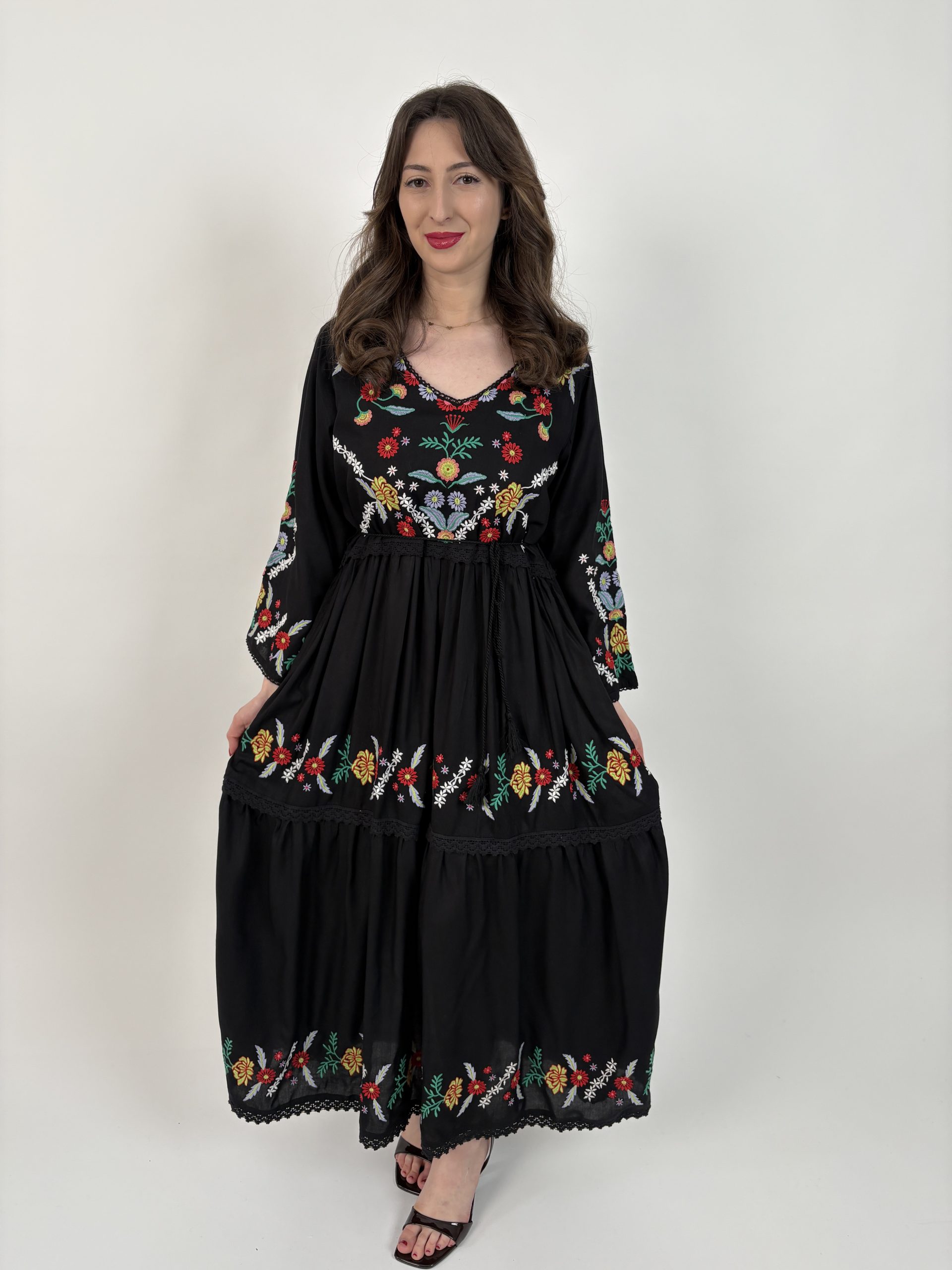 Rochie tradițională femei TM2219 *amurg* - L