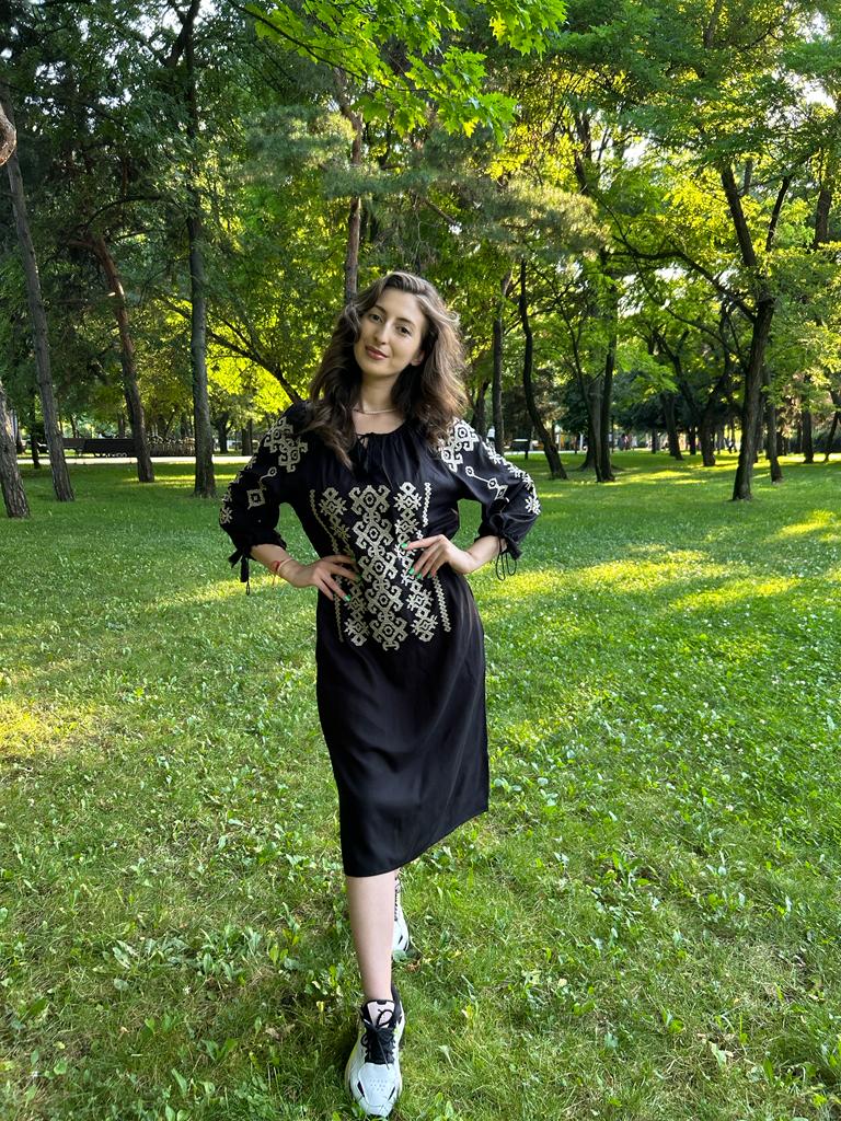 Rochie tradițională femei TM230 *amurg* - S