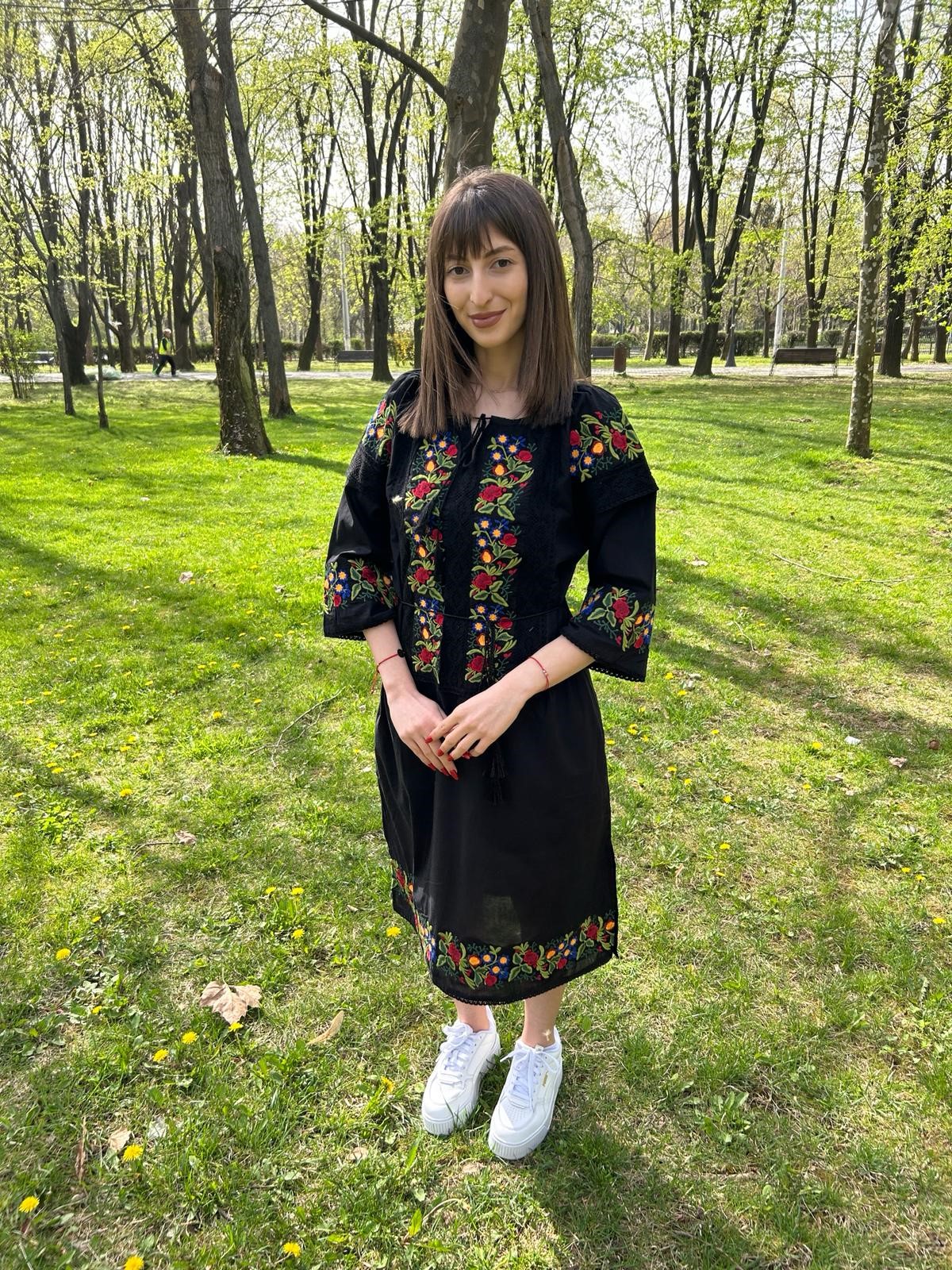 Rochie tradițională femei TM881 *amurg* - XL
