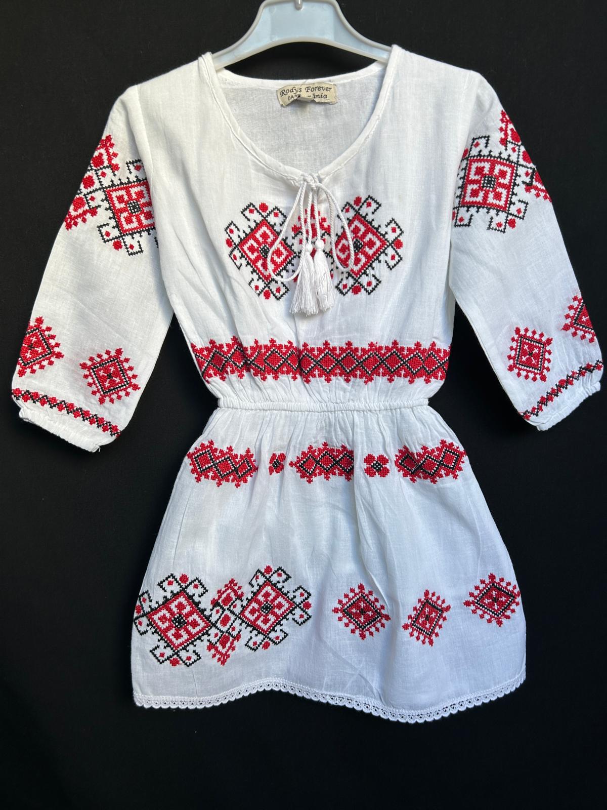 Rochie tradițională fete TM1293 *motive geometrice* - 10