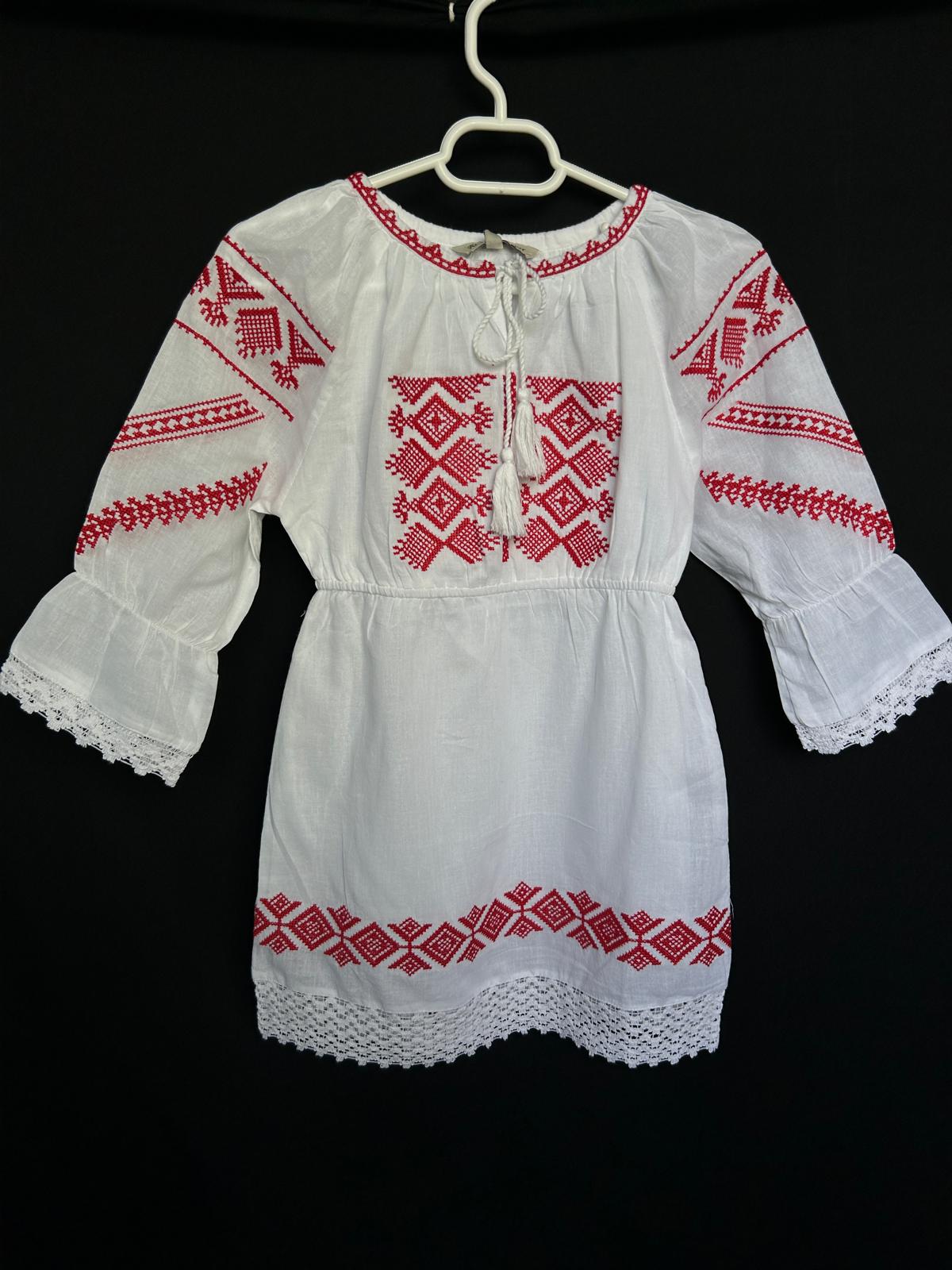 Rochie tradițională fete TM677 *mărțișor* - 4