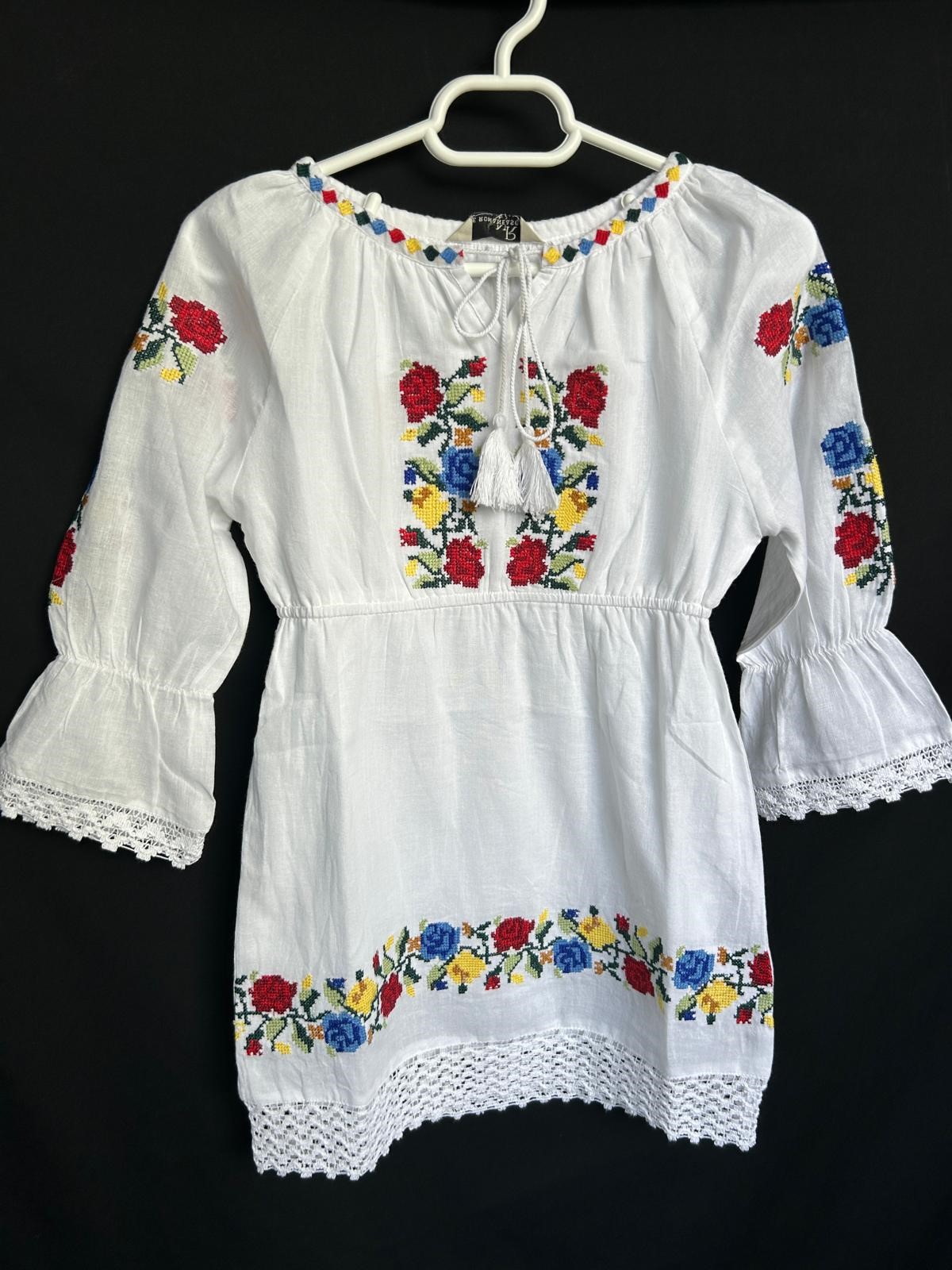 Rochie tradițională fete TM700 *tricolor* - 10