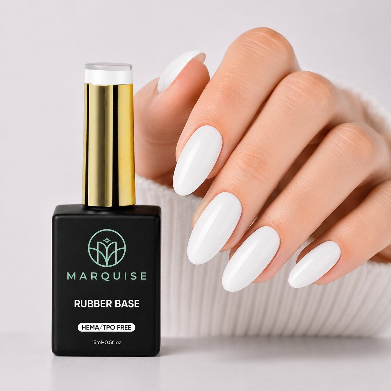 Rubber Base HEMA/TPO FREE, Marquise, Color CSDJ103, 15 ml - poza 2