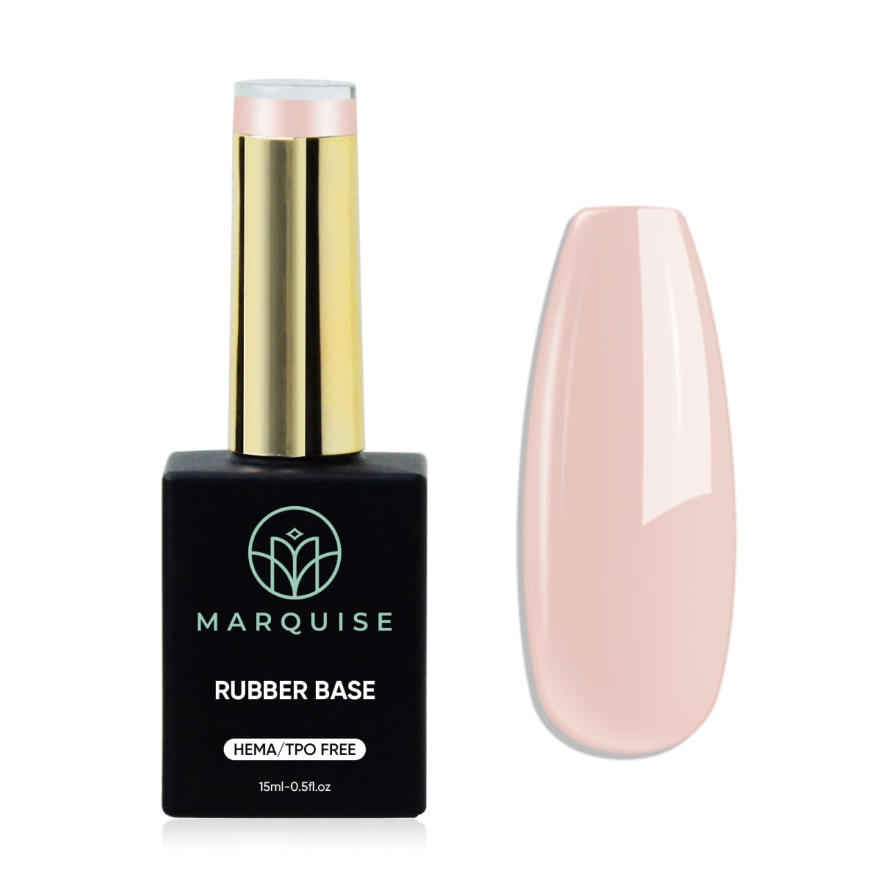Rubber Base HEMA/TPO FREE, Marquise, Color CSDJ216, 15 ml - poza 1