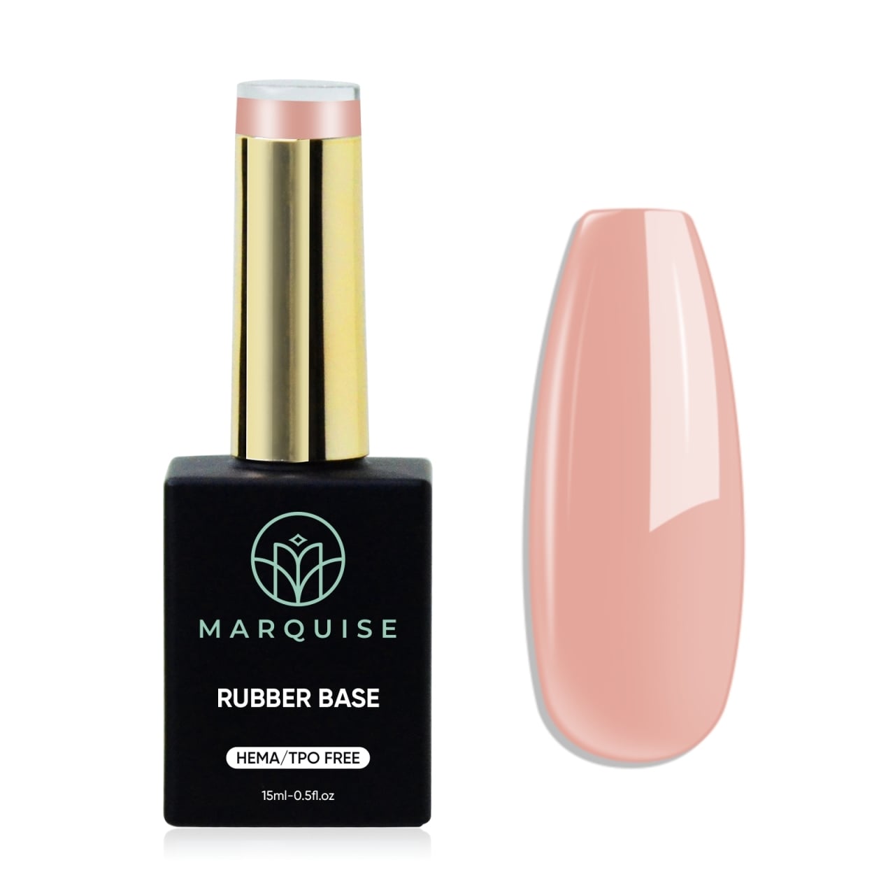 Rubber Base HEMA/TPO FREE, Marquise, Color CSDJ37, 15 ml - poza 1