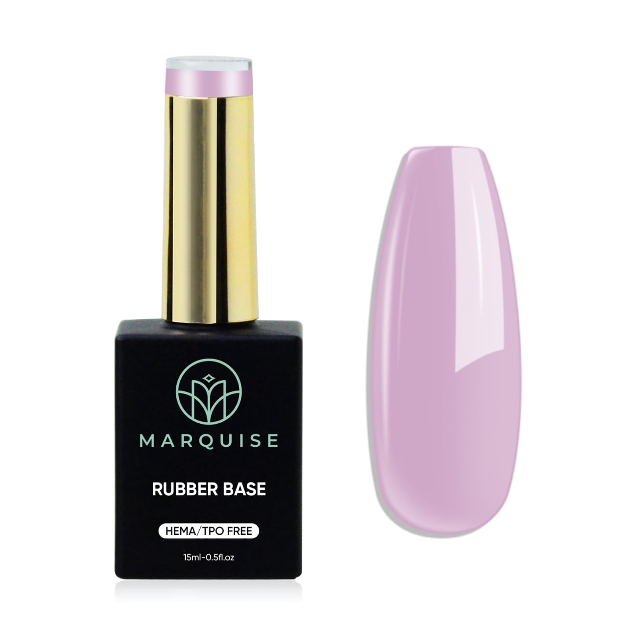 Rubber Base HEMA/TPO FREE, Marquise, Color CSDJ87, 15 ml - poza 1
