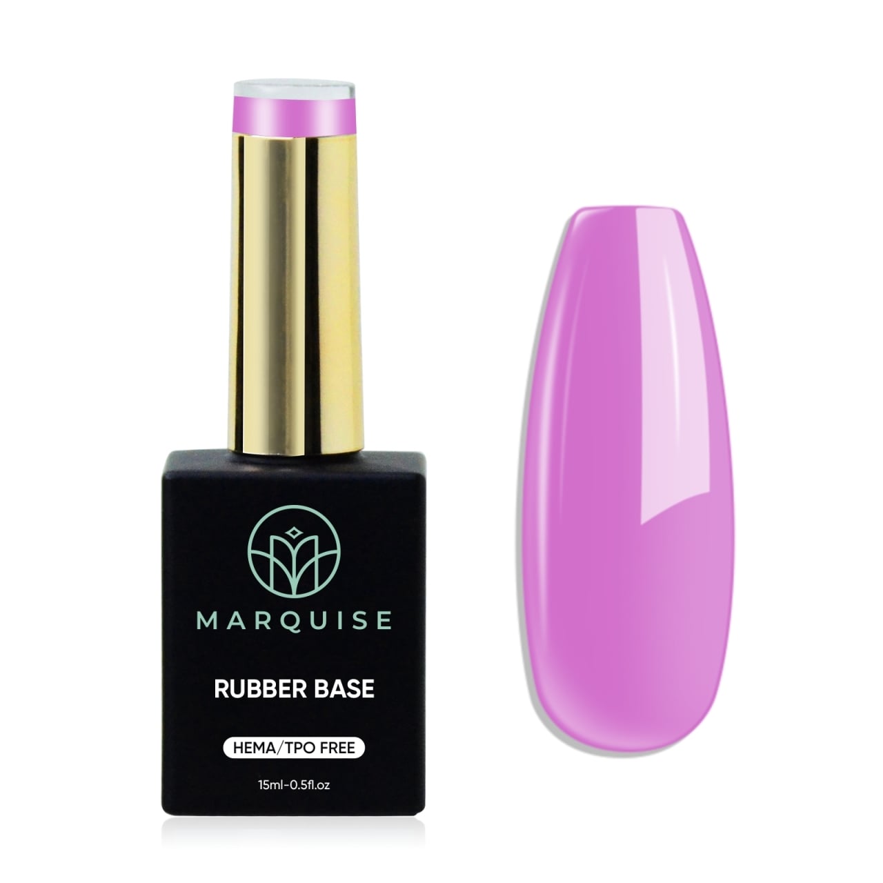 Rubber Base HEMA/TPO FREE, Marquise, Color CSDJ90, 15 ml - poza 1