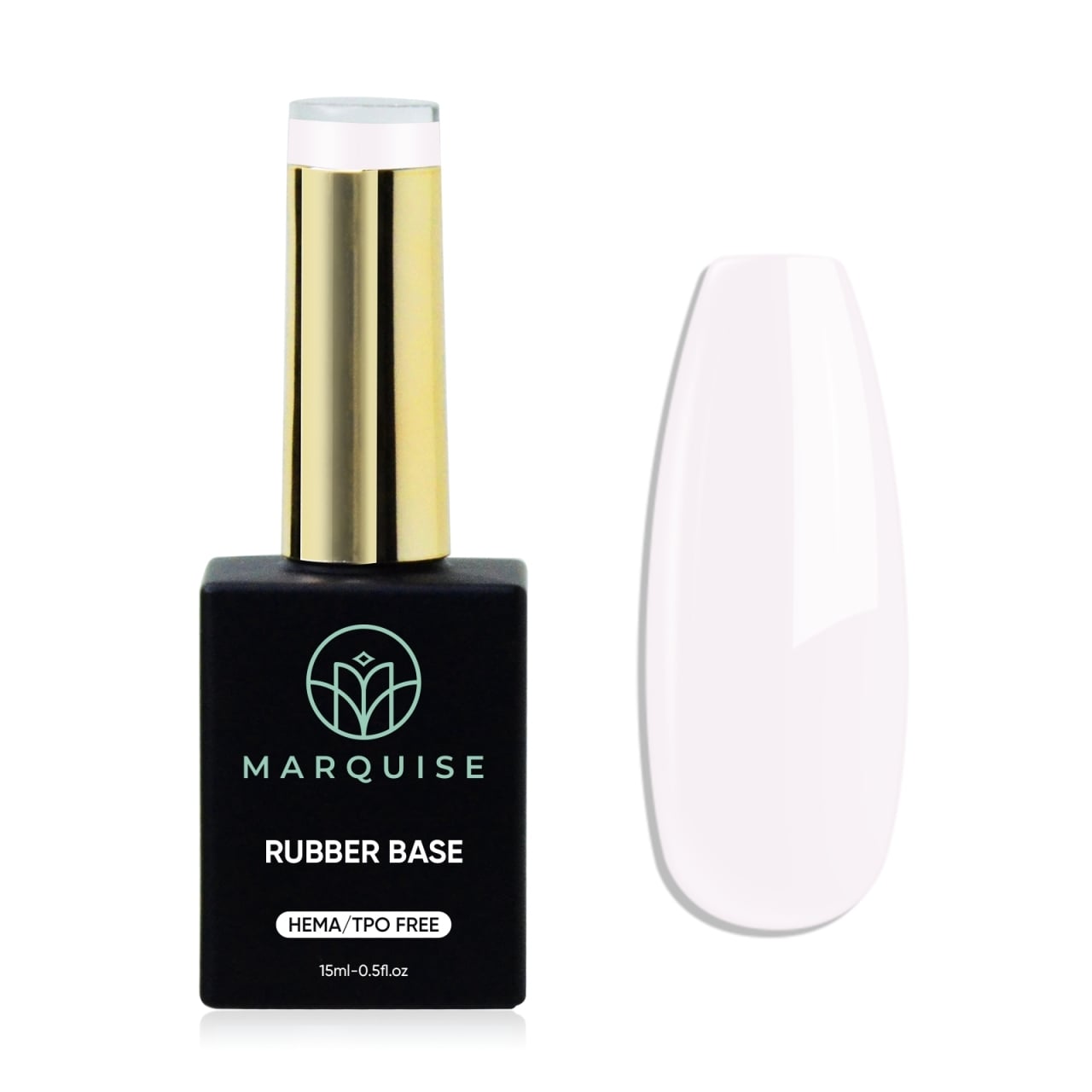 Rubber Base HEMA/TPO FREE, Marquise, Cover CBB001, 15 ml - poza 1