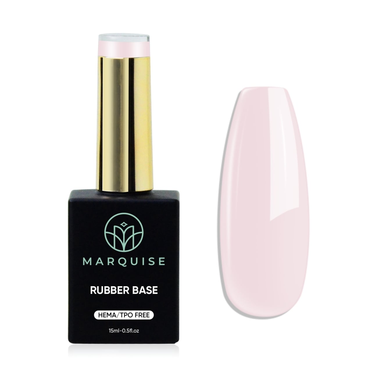 Rubber Base HEMA/TPO FREE, Marquise, Cover CBB055, 15 ml - poza 1