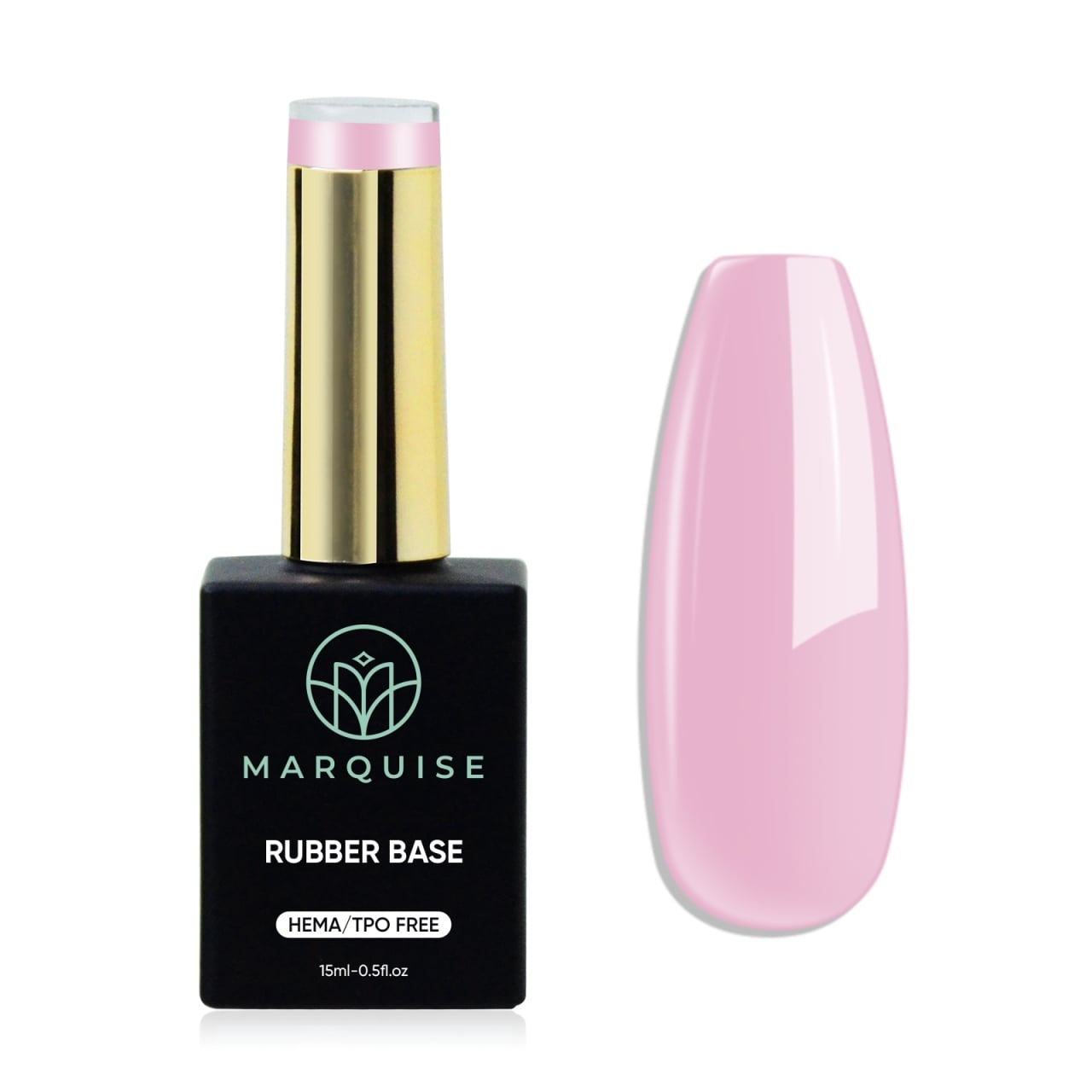 Rubber Base HEMA/TPO FREE, Marquise, Cover CBB065, 15 ml - poza 1